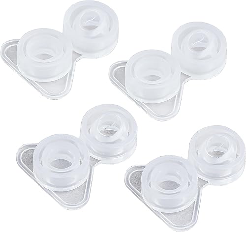 Re-Play Válvula de repuesto para vasos de sorbos, fácil de limpiar, hecha de silicona de grado alimenticio, juego de 4