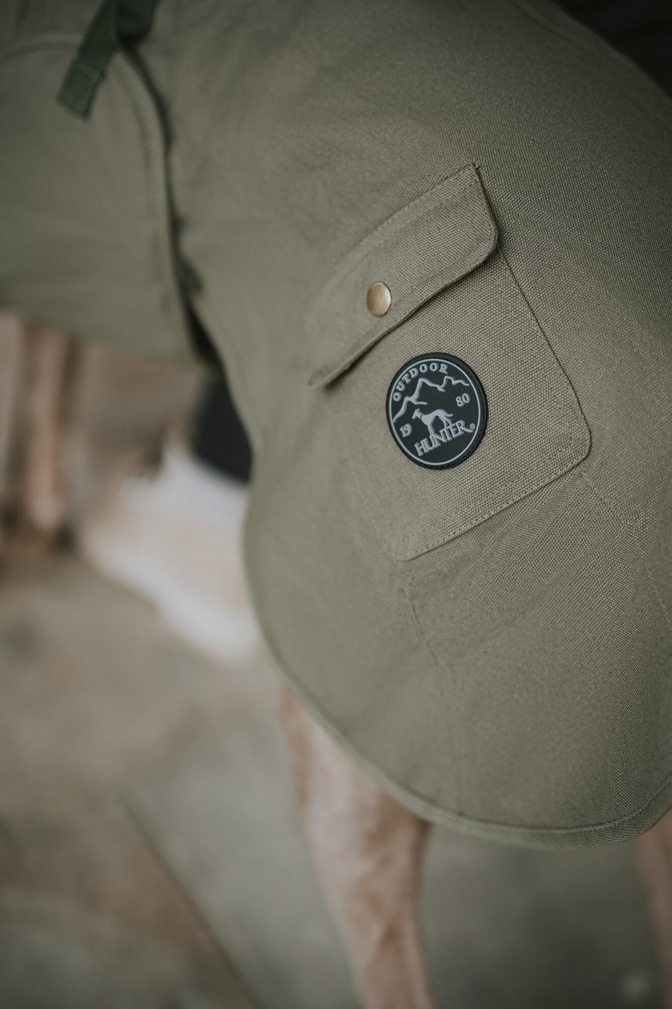 HUNTER Płaszcz dla psa Uppsala Trend, 30 khaki