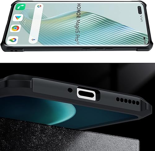 Miniatura 7 de Funda compatible con Honor Magic 5 Pro 5G, a prueba de caídas, sudor, a prueba de huellas dactilares, a prueba de golpes, compatible con Honor Magic