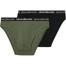 Abanderado Pack of 2 Mens Elastic Cotton Briefs AA595