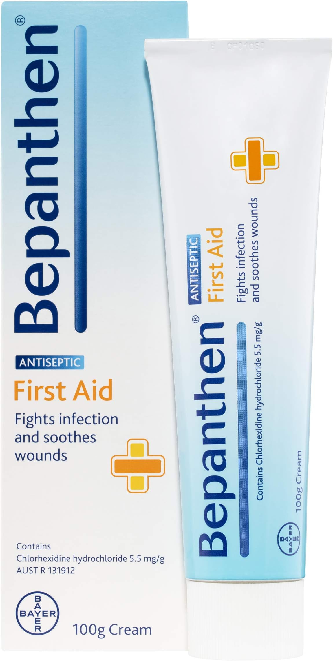 Bepanthen LOUEMEI First Aid Antiseptic Wound Healing Cream Health Skin Care Creme (100G)