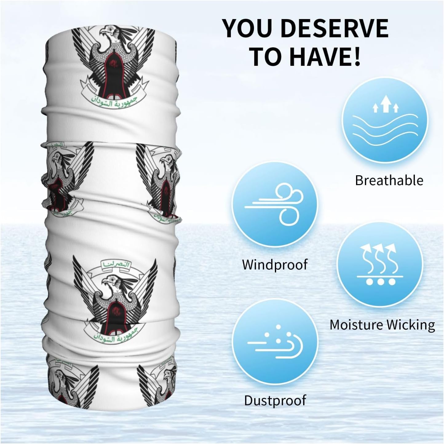 Winter Neck Warmer Windproof Neck Gaiter Snood for Men Women Cold Weather Multifunctional Face Covering Scarf