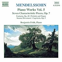 Algopix Similar Product 1 - Mendelssohn Piano Works 5 Fantasia