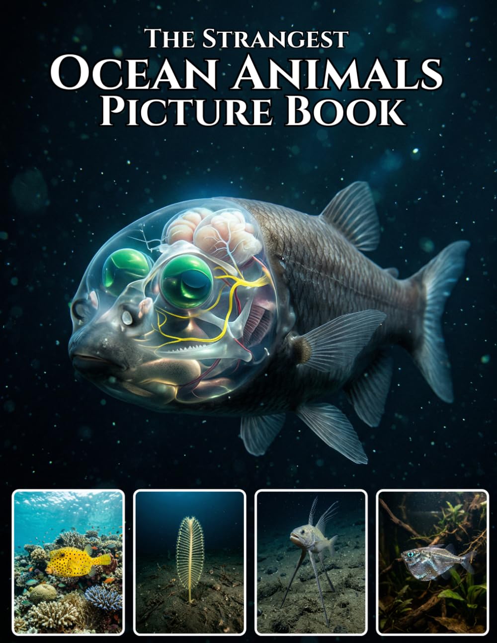 The Strangest Ocean Animals: Wonders of the Deep: A Stunning Photography Coffee Table Book | Weird Deep Sea Creatures, Bizarre Marine Life & Mysterious Ocean Species