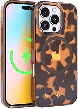 FELONY CASE for iPhone 16 Pro - Classic Tortoise Shell Brown Case with MagSafe | 360° Shockproof TPU Protective Cover, Scratch Resistant | 10 ft Drop Tested