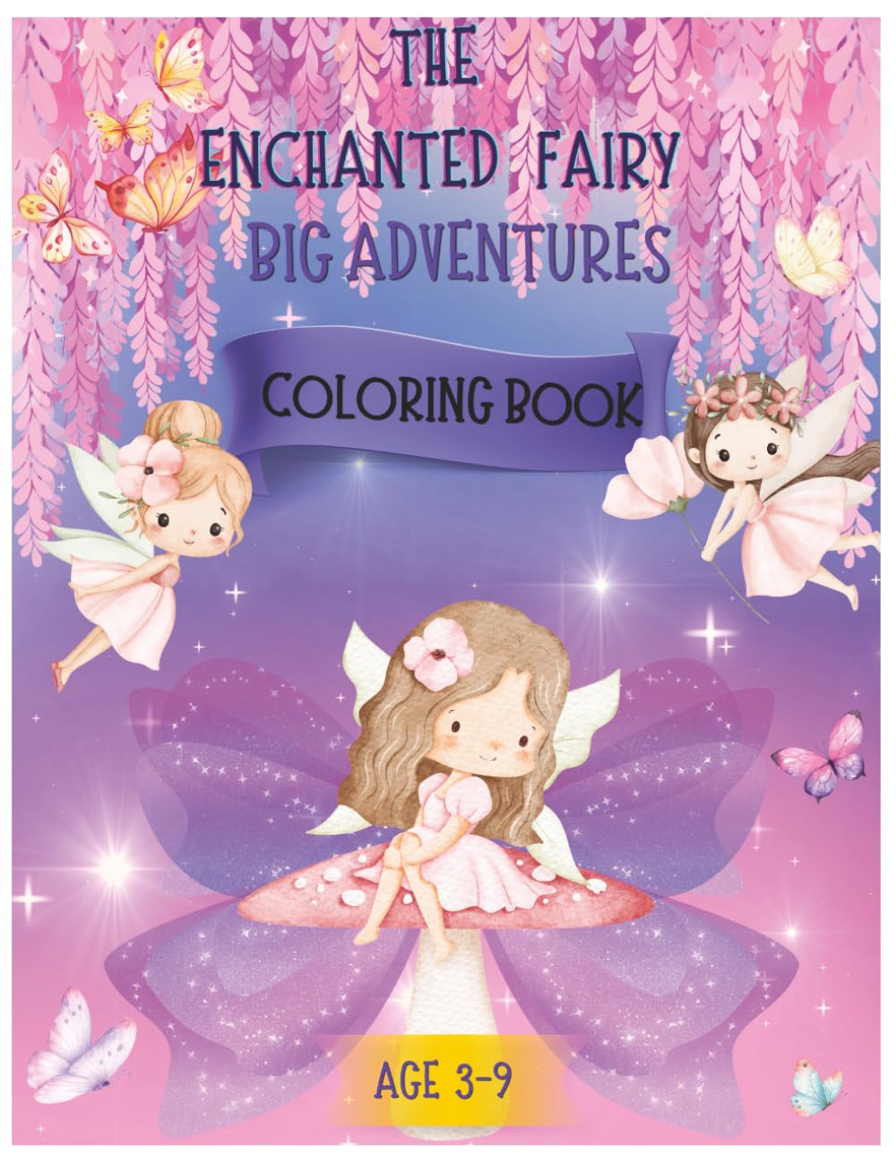 The Enchanted Fairy Big Adventures Coloring Book