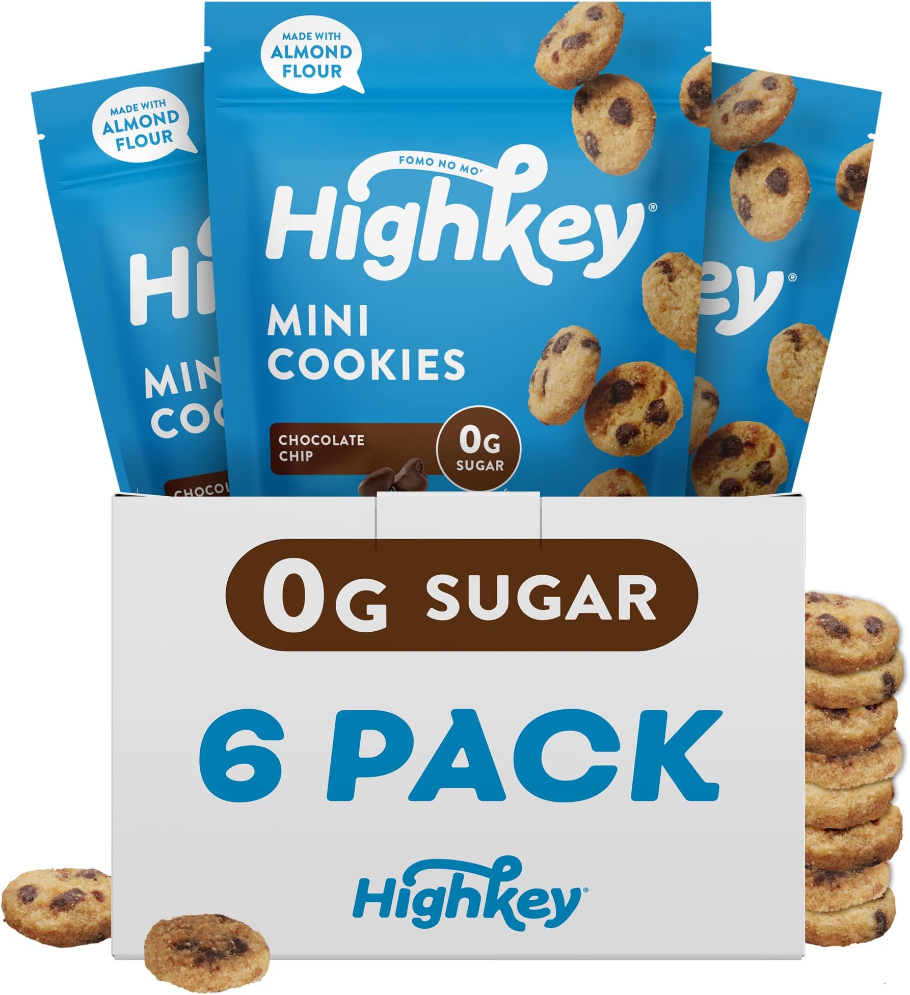 Sundays Zero Sugar Cookies 50g of Protein per Box