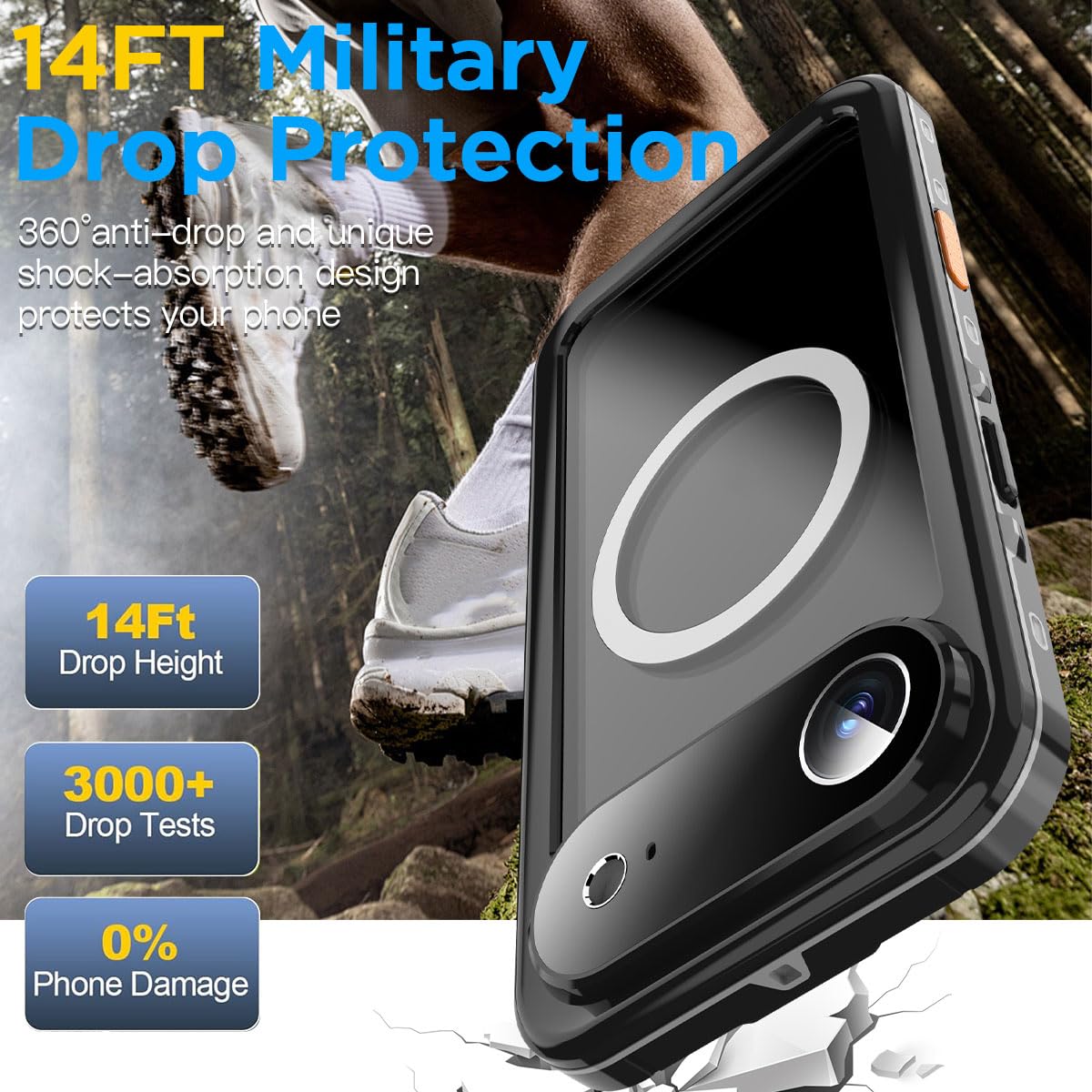 Amazon.com: AICase for iPhone Air Case Waterproof Clear with