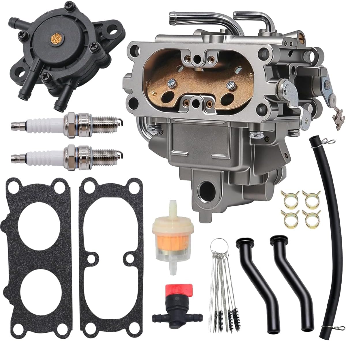 808626 Carburetor Fit for 380442 386442 380447 386447 Lawn Mower Engine Carb Kit with Fuel Pump
