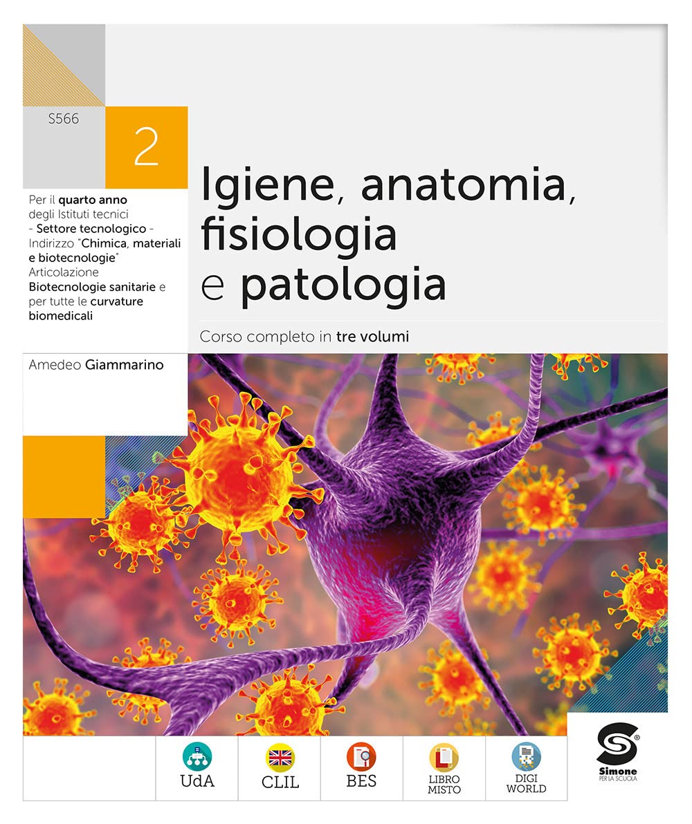 Igiene Anatomia Fisiologia Patologia. Per Il 2° Anno Degli Ist. Tecnici. Con E-Book. Con Espansione Online (Vol. 2) - 4
