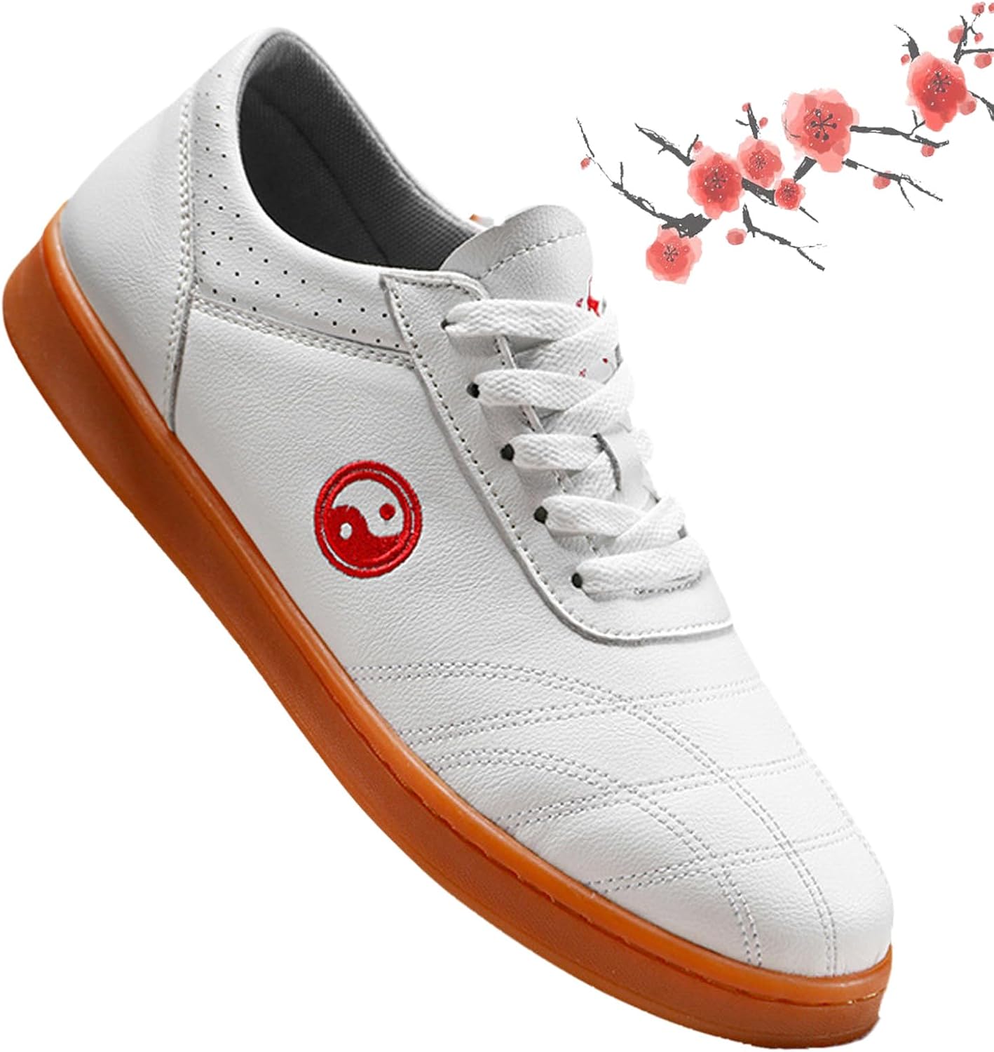 Tai chi Shoes for Women Boxing Shoes for Men Womens Black for Practice Kung fu Martial Arts Sneakers Karate Workout Wing Chun Training Taekwondo Sport Shoes Zapatillas de Tai chi(Size:42EU,Color:BLACK