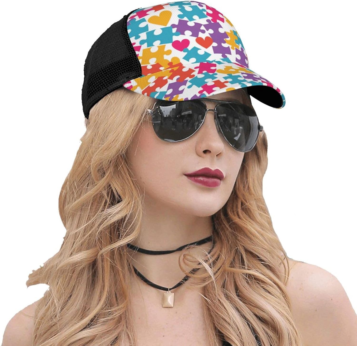 Mesh Baseball Cap Trucker Hat – Tactical Operator Style, Breathable Curved Brim Sun Hat For Outdoor Sports