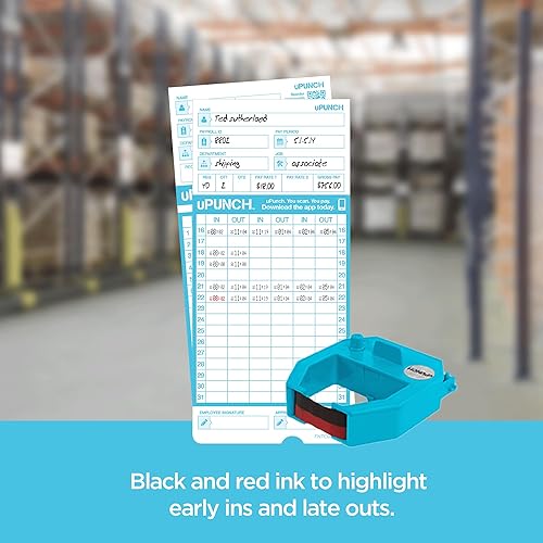 Miniatura 5 de uPunch Cinta de 2 colores para reloj de tiempo uPunch FN1000 AutoAlign