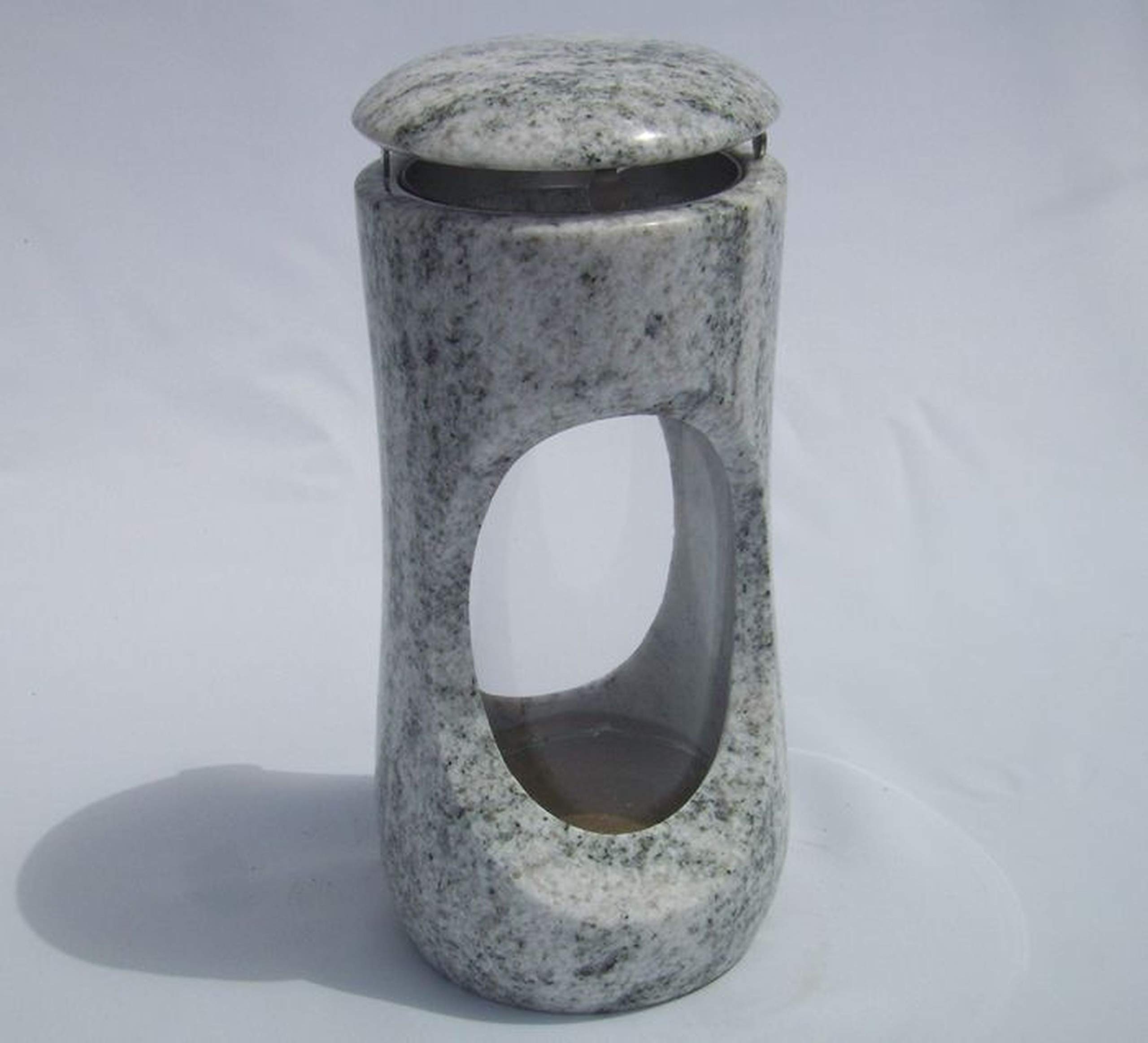 designgrab Design - Lampada tomba piccola con vaso e 2 base in granito Viscont
