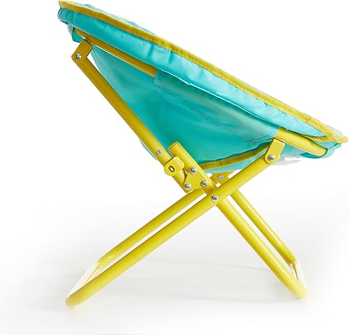 Miniatura 69 de Idea Nuova Paw Patrol Skye - Silla plegable Saucer™ de 19 pulgadas con marco de metal rosa, a partir de 3 años Avengers / Gris,Pistas de