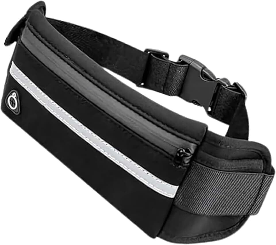 Pochete Corrida Fitness Slim Linha Premium Impermeável Porta Celular e Documento, Academia, Bike, Caminhada, Trilha, Acampamento – Antifurto Masculina e Feminina