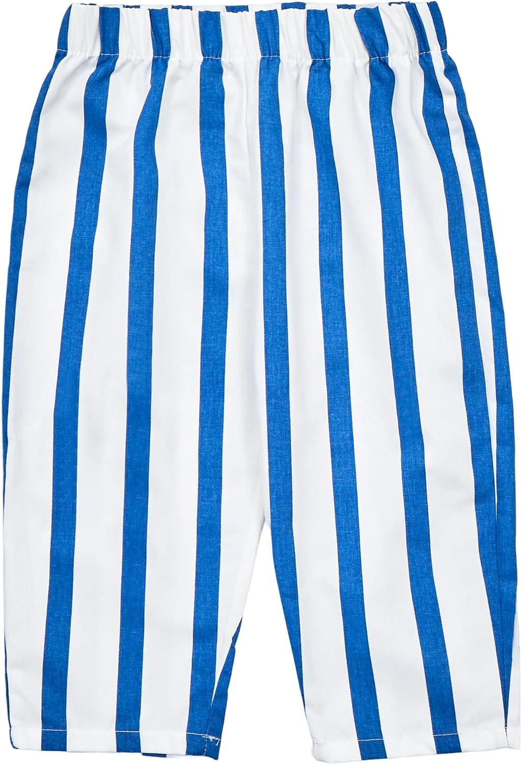 Toddler Baby Boy Fish Summer Outfit 2-Piece Set - T Shirt Tees Elastic Striped Pants Set Infant Summer Clothes
