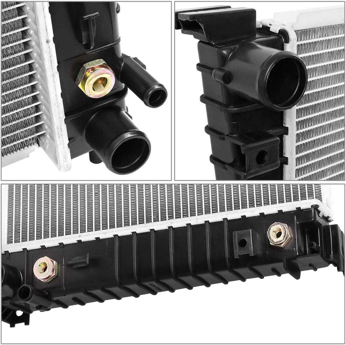 DPI-2258 OE Factory Style Aluminum Core Radiator Compatible with 99-07 Ford Windstar/Freestar AT/MT