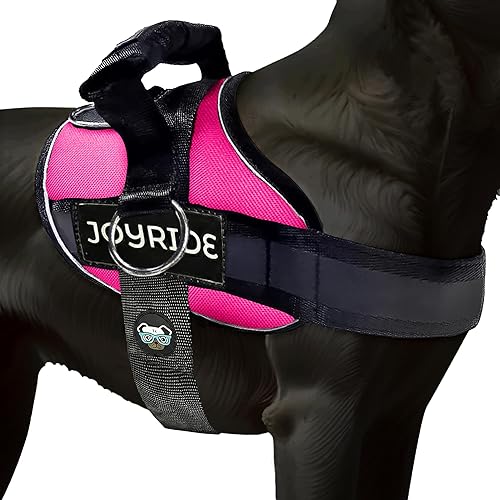 Miniatura 8 de Joyride Harness 2.0 - El Arnés Original para Perros Sin Tirones con Anillo Lateral - Sin Estrangulamiento, A Prueba de Escapes, Reflectante, 3 Clips