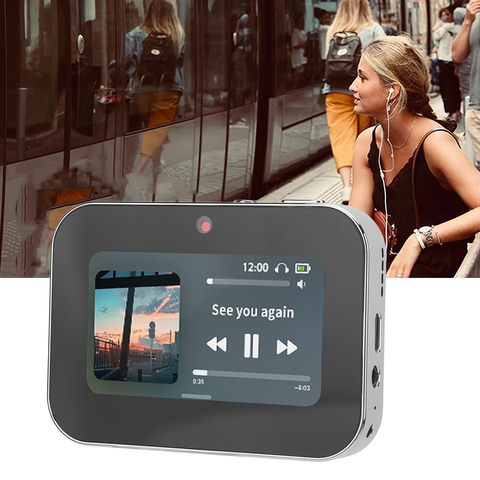 Cámara Digital 4K 64MP con Pantalla Táctil 3 I, 6X M, Noche N, 3 Lentes y Altavoz Despertador - Videocámara de Viaje Compacta para Fotografía y Grabación de Video
