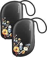 OCOOPA Hand Warmers Rechargeable 2 Pack, Ultra Slim Electric Hand Warmers, Portable Pocket Heater, Comb-Inspired, Fits in Gloves,UL Certified, Winter Essentials,UT5 Sway