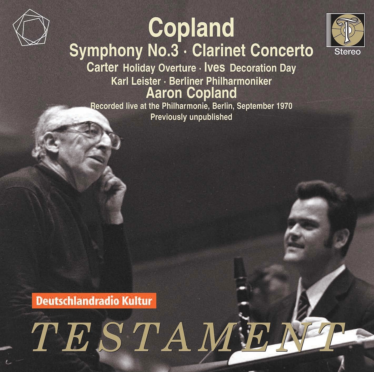 Karl Leister, Aaron Copland, Aaron Copland, Berlin Philharmonic Copland / Symphony No.3