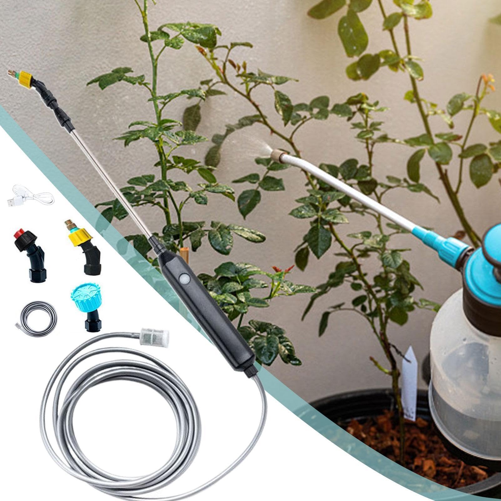 Spruzzatore Elettrico Ad Acqua Nebulizzatore A Pompa Da Irrigazione | Nebulizzatore Elettrico Per Irrigazione per Spazi Esterni Giardino Prato Terrazzo Patio Fattoria Serra