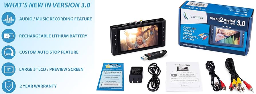 Amazon.com: ClearClick Video to Digital Converter 3.0 (Third