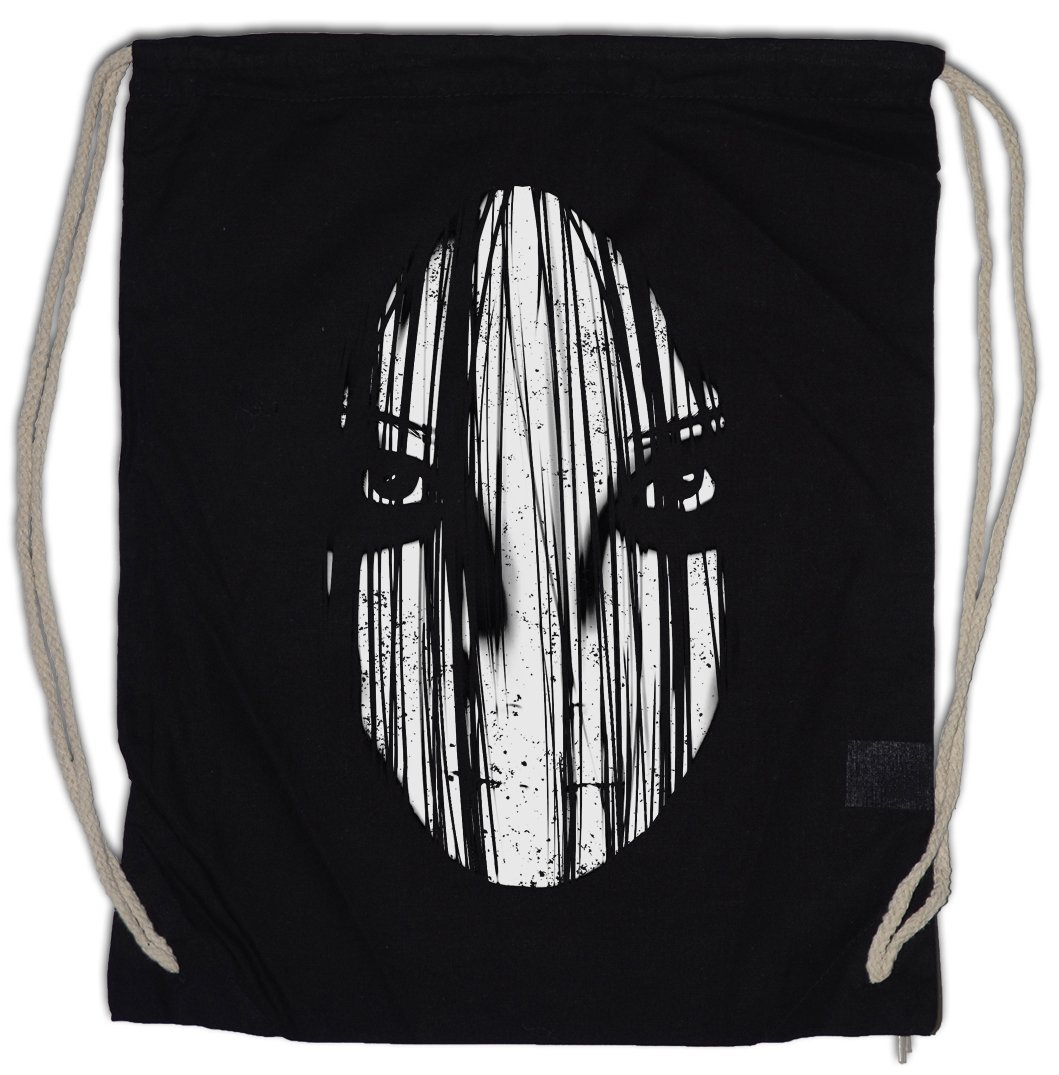 Urban Backwoods Turnbeutel „White Hand II“ – Sporttasche Aus Baumwolle, 38x46 Cm, Mit Kordelzug