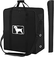 Vista 1 de Bolsa de almacenamiento para corralito para perros, se adapta a 8 paneles de 24 pulgadas de alto y 9 estacas, bolsa de viaje para valla de perro