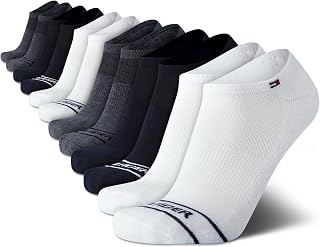 Mens Low Cut Socks - 12 Pack Athletic Performance Moisture Wicking No Show Running Socks for Men (Sizes: 7-12)