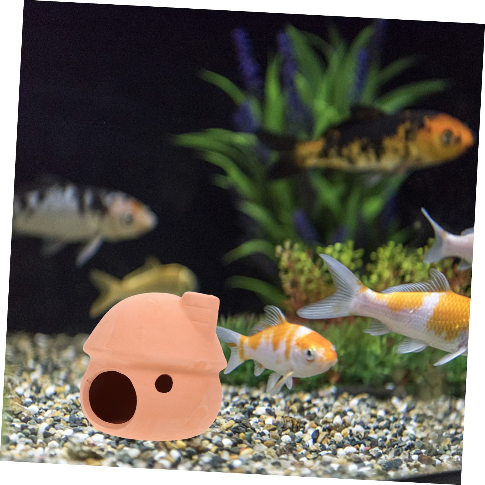 Sosoport 10stücke Aquarium Für Fische Und Garnelen Dekorative Verstecke Für Aquarien Für Zucht Und Habitatgestaltung Leicht Und Wasserneutral