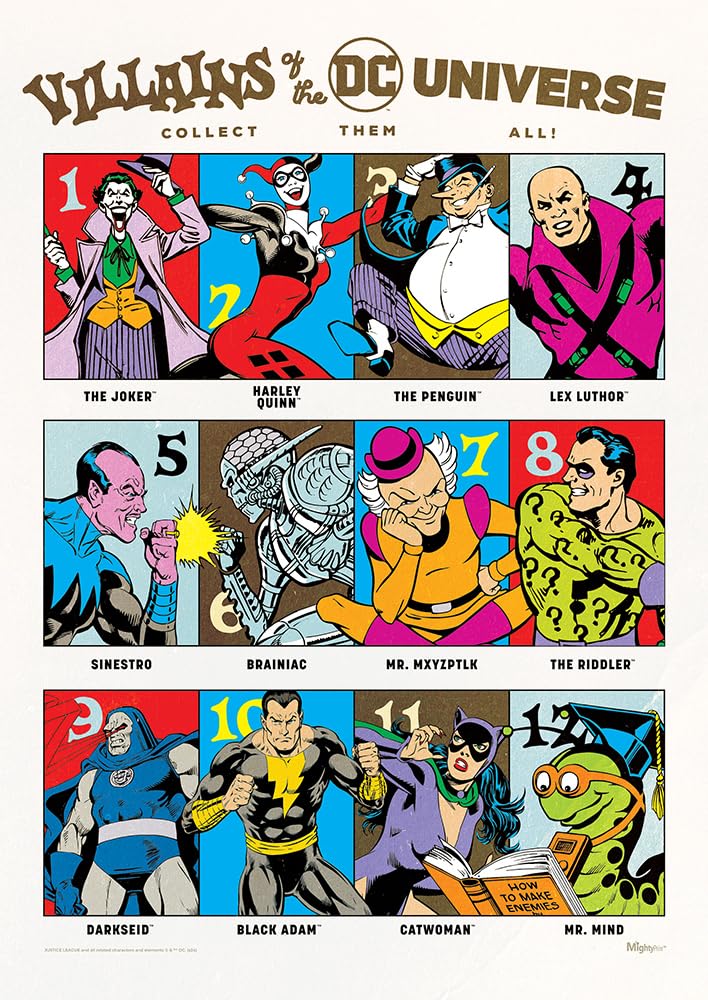 Amazon.com: MIGHTYPRINT Trend Setters – DC Comics – Justice League