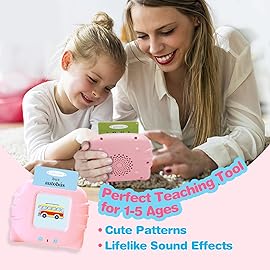 TimingSXD 161 Cards Spanish Flash Cards for Kids,Bilingual Flash Cards for Toddler/Beginning - ABC,Numbers,Colors,Shapes Espaol/English Talking Flash Cards for Preschool,Kindergarten,Ages 1-8