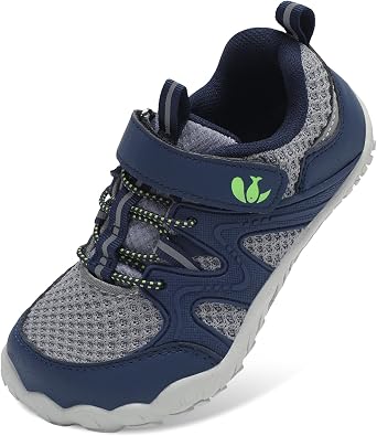 FEETCITY Kids Barefoot Shoes Boys Girls Sneakers Toddler Walking Shoes Kids Hiking Shoe Lightweight Outdoor Tennis Shoe