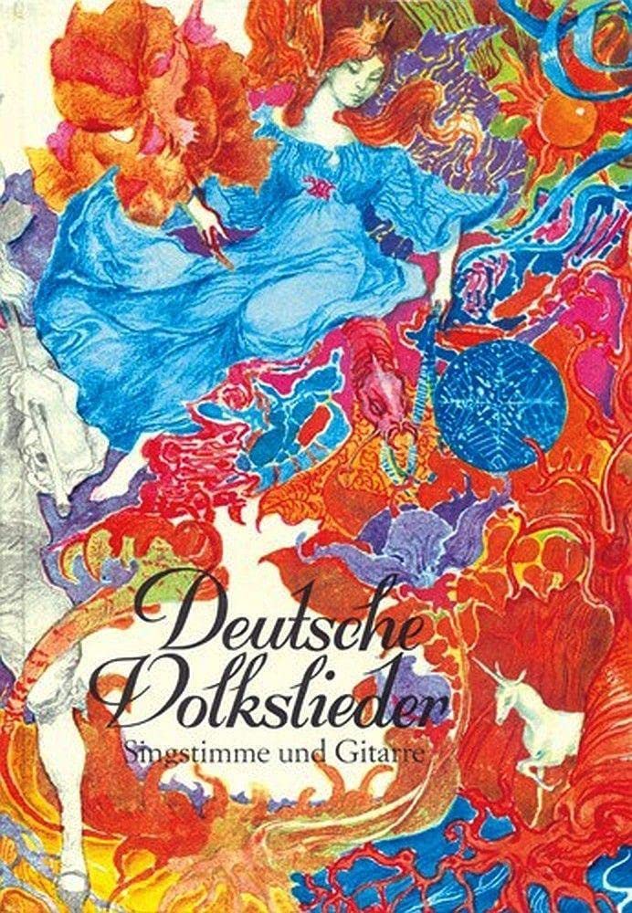 Deutsche Volkslieder - für Singstimme und Gitarre