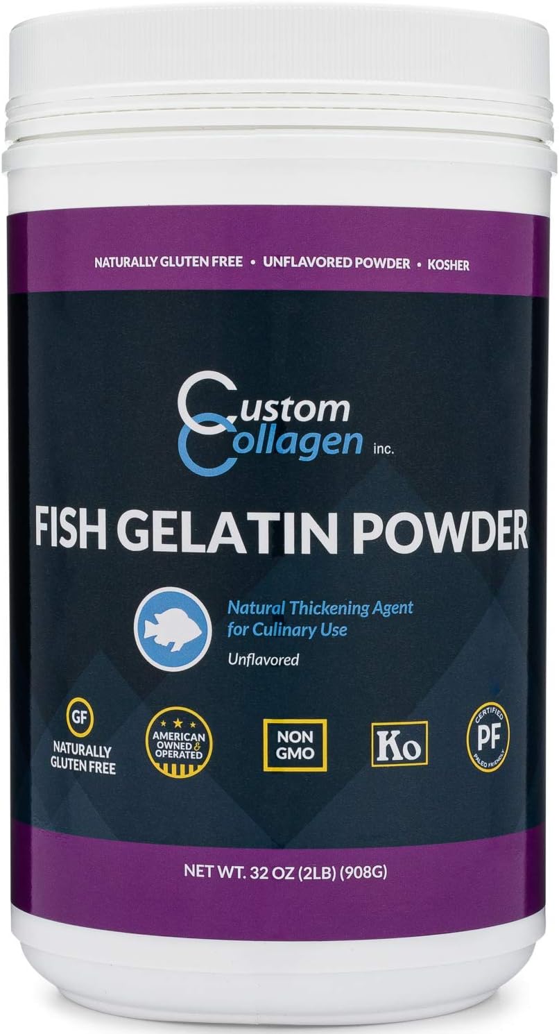 2lb Plain Gelatin Powder (Fish)