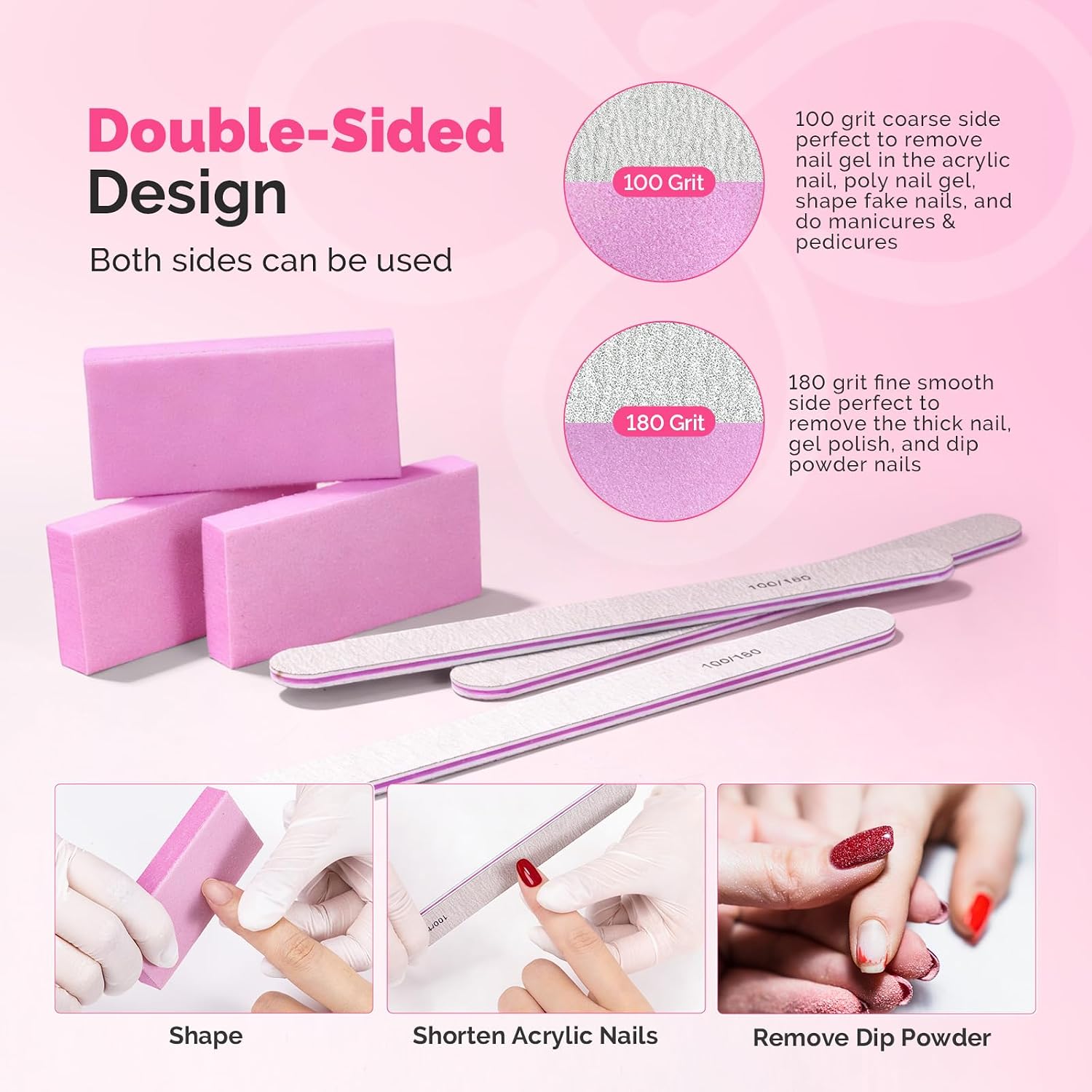 MelodySusie Cuticle Trimmer with Cuticle Pusher, Nail File and Buffer Blocks,Portable Cuticle Oil and Ingrown Toenail Removal Tool,Cuticle Remover Kit 13Pcs