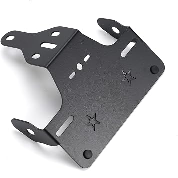 Motorcycle Tail Tidy Fender Eliminator License Plate Frames Holder for CFMOTO 450SR/450SS 2022-2026 450NK 2023-2026, Compatible with Stock Turn Signal