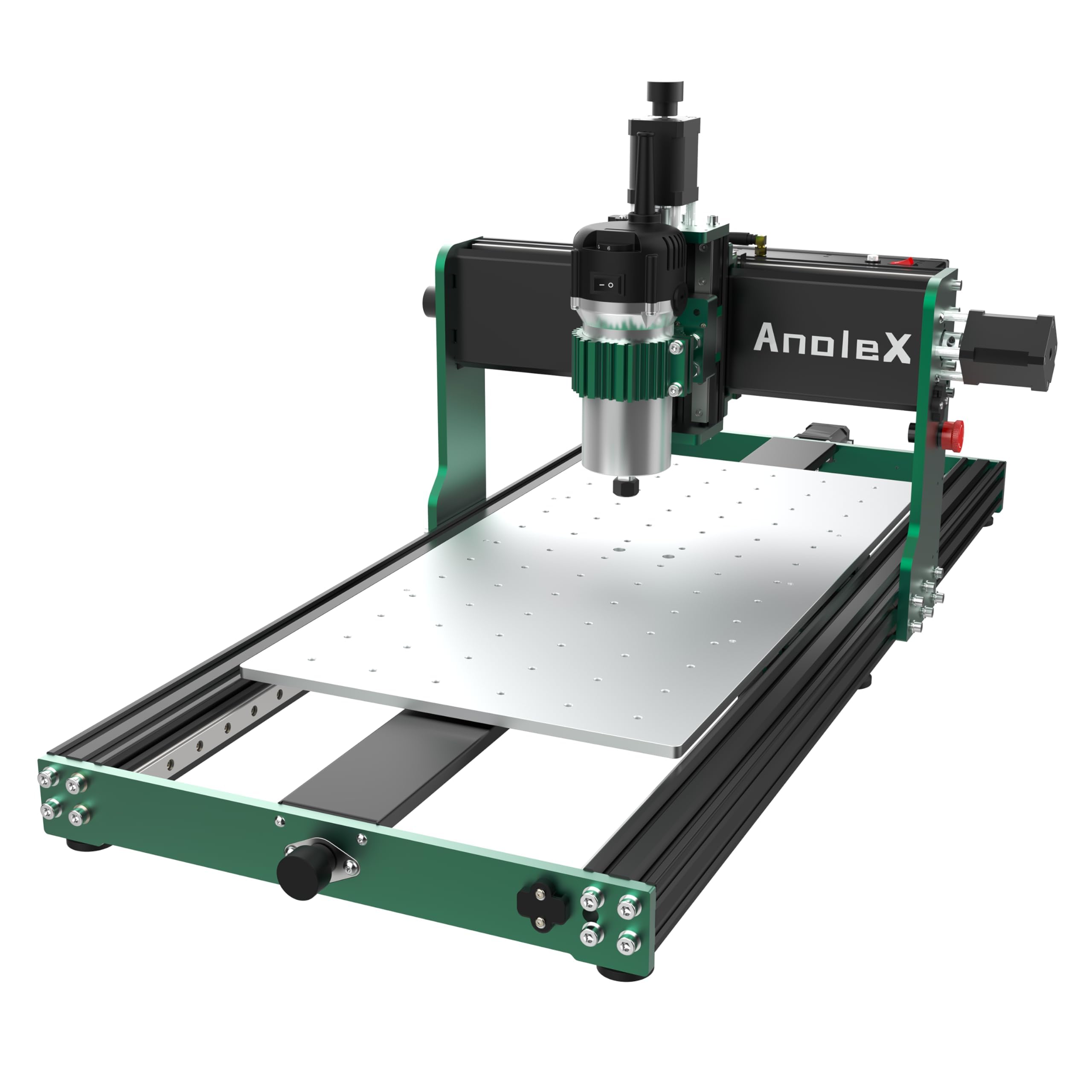 AnoleX CNC Router Machine 3060-Evo Max, All-Metal XYZ Axis Dual