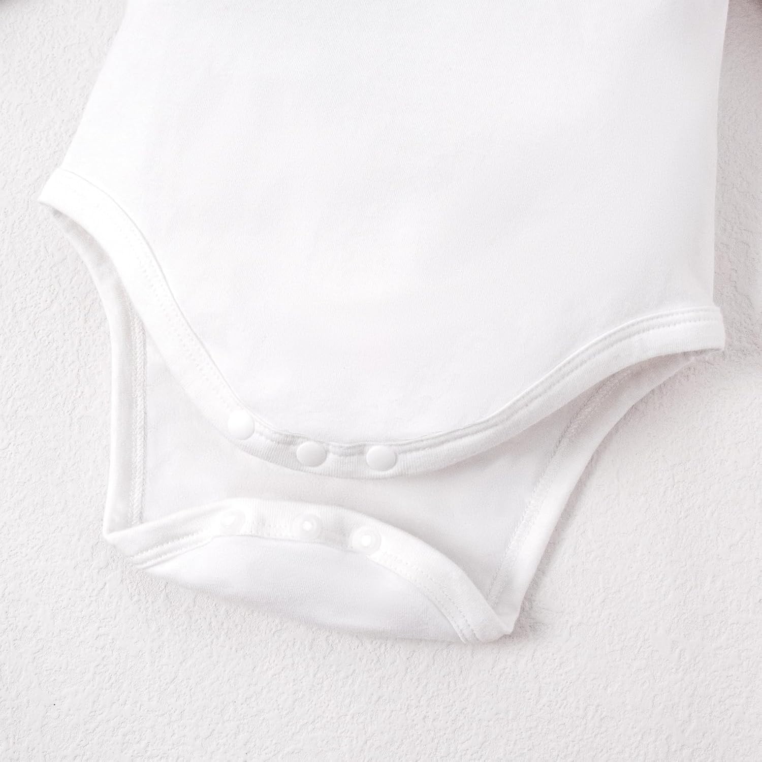 Magic Park 0-24M Infant Girl Romper Baby Girls Solid Color Bodysuit Toddler Ruffle Jumpsuit Shirts Casual Tops Baptism Shirt - Image 6