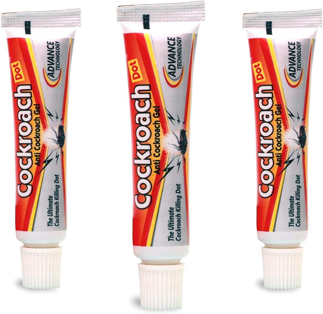 Cockroach Dot Pai's Cockroach Killer Gel - Pest Control (Pack of 3, 40 Grams Each)