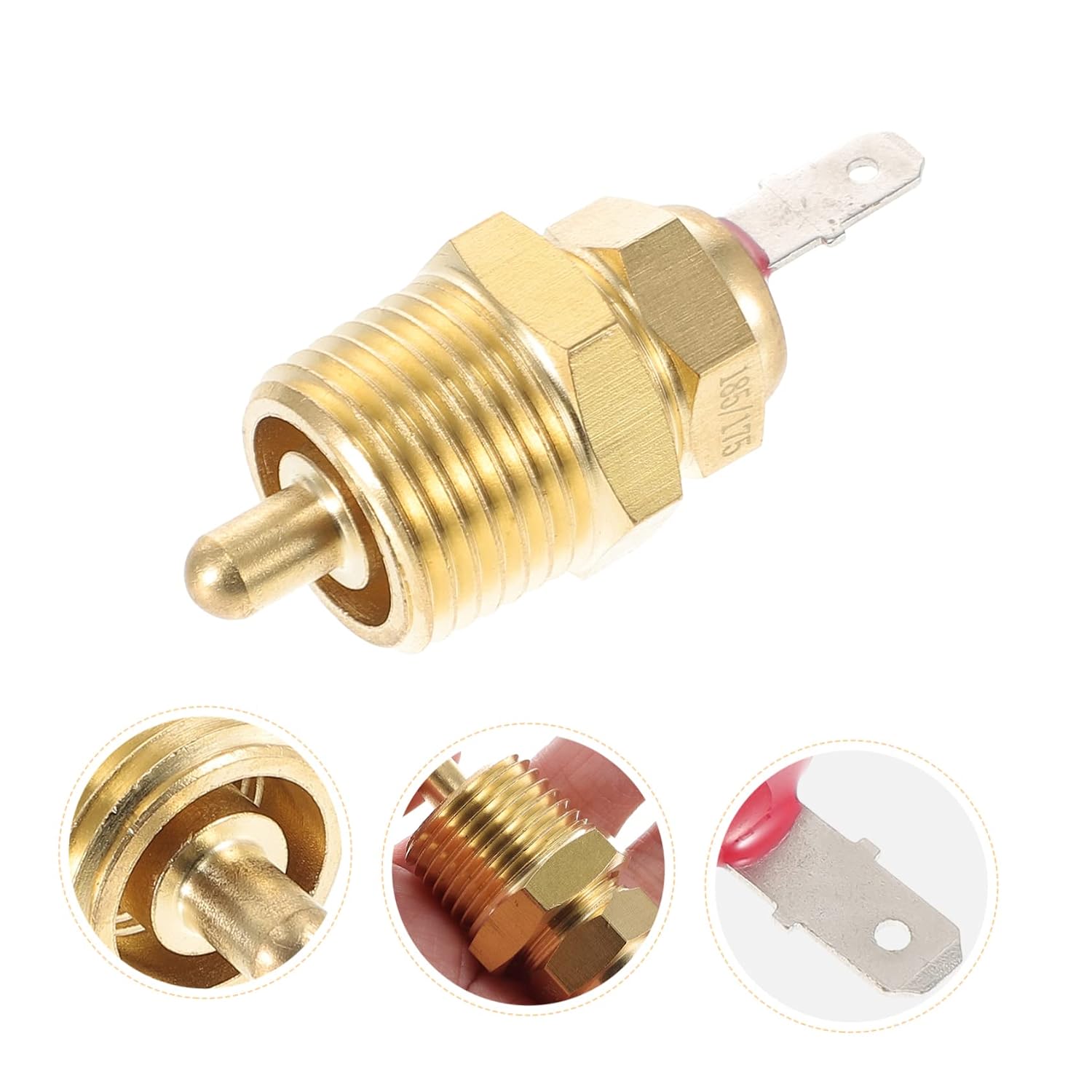 1set Electric Fan Thermostat Relay Kit Cooling System Auto Turn at Off at Compatible Fans Car Accessories