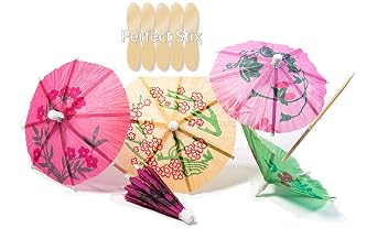 4" Parasol Picks - pack of 144ct, Parasol Picks 144