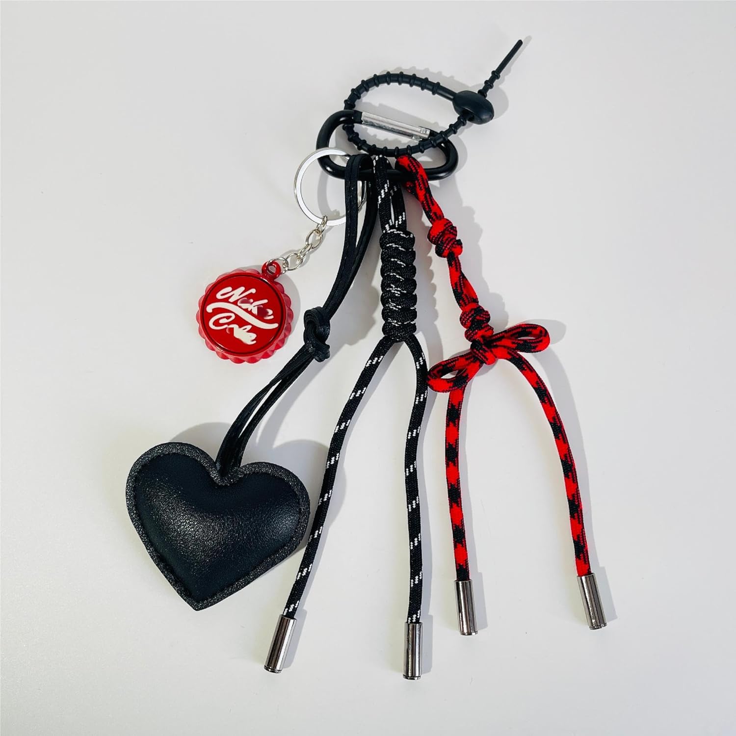 QTMY Cute Braided Keychain Bag Charms for Handbag Purse Backpack Accessories Bogg Bag,335 - Image 9