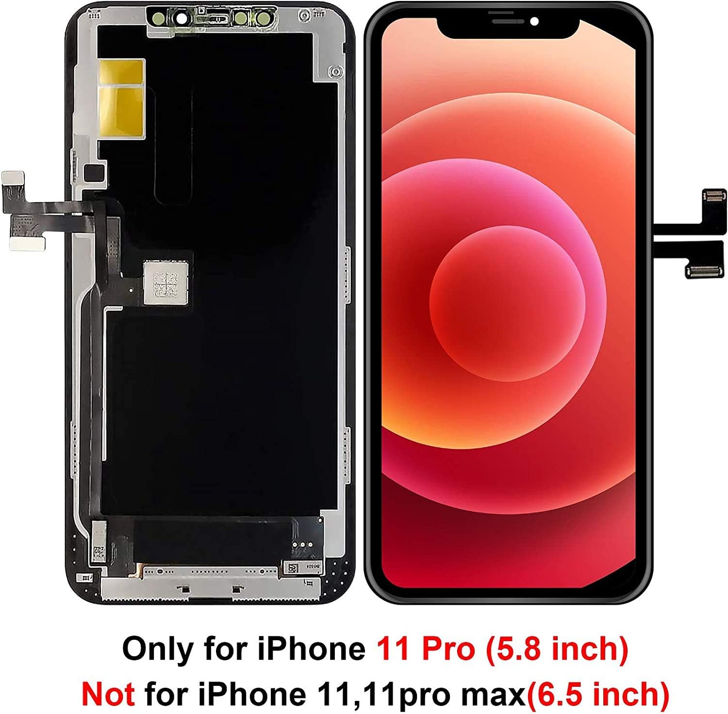 🔥 Hоt Dеаlѕ YPLANG Screen Replacement for iPhone 11 Pro | Original Screen Replacement OLED Display for Apple iPhone 11 Pro with 3D Touch Digitizer Frame Assembly Full Repair Kit & pantalla Complete Repair Kits