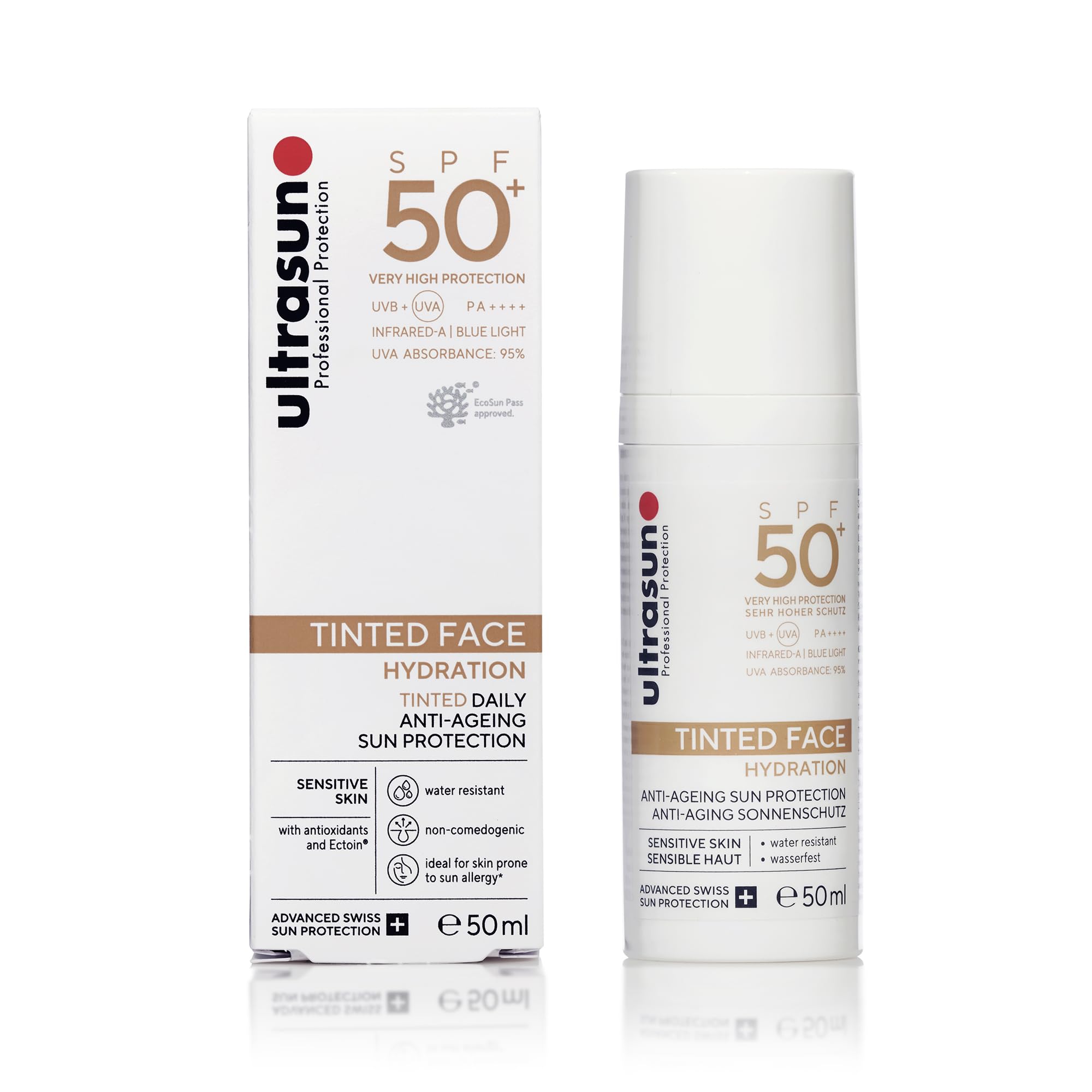Ultrasun Face Tinted Honey SPF50+ 50ml