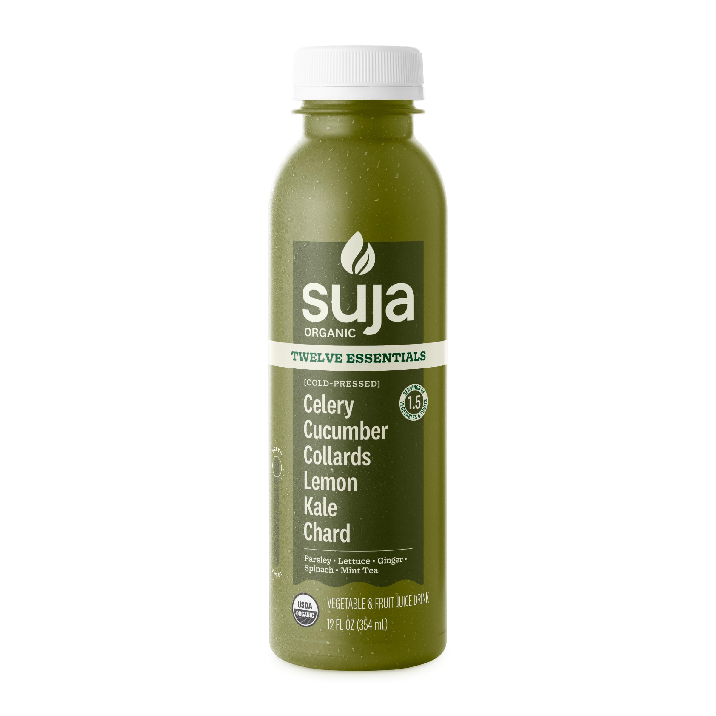 Amazon.com : Suja Organic Cold-Pressed Twelve Essentials Green