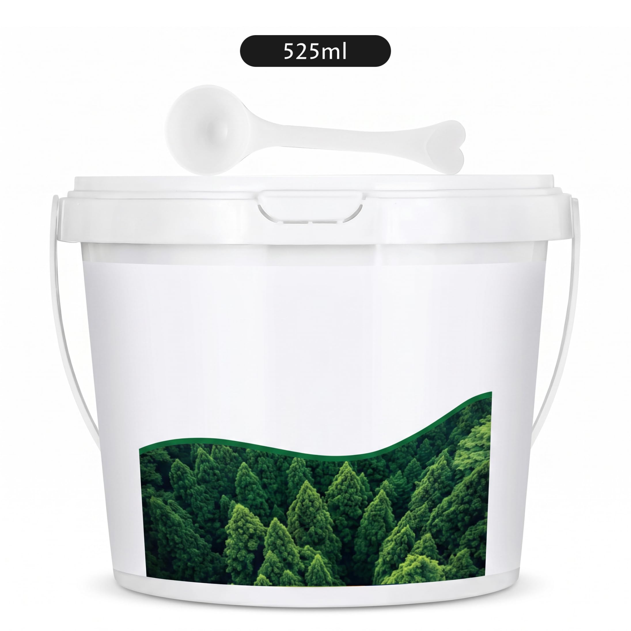 Peinture pour arbre|Peinture pour tronc d'arbre, 525 ml, imperméable, haute adhérence, blanche pour protection contre le gel, prête à l'emploi |.Blanc
