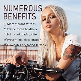 2pack Tattoo Aftercare Butter Balm, 2.6 oz, Old & New Tattoo Moisturizer Healing Brightener for Color Enhance, Natural Tattoo Cream
